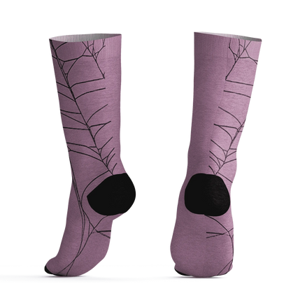 Orchid-Neutral-Grey-Black-White-4s-NastyJamz-Socks-Match-No-Costume-No-Candy-3D