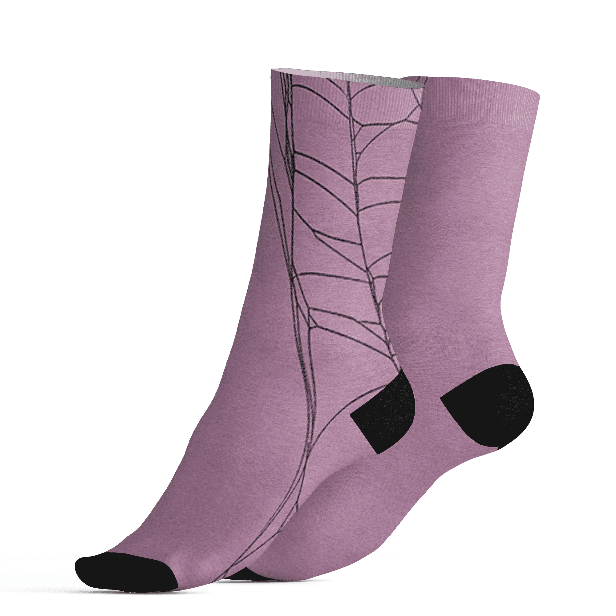 Orchid-Neutral-Grey-Black-White-4s-NastyJamz-Socks-Match-No-Costume-No-Candy-3D