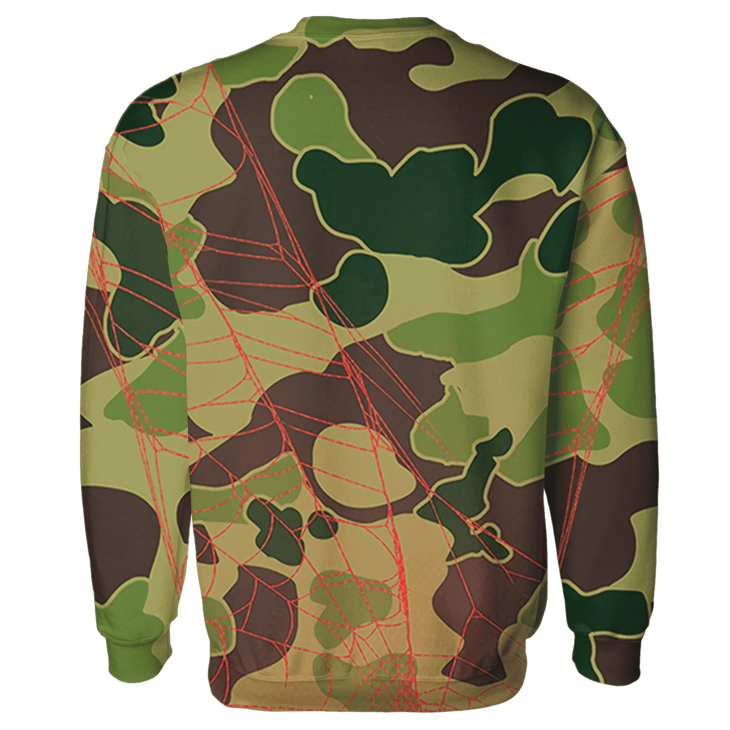 AM-90-Dark-Sage-Solar-Red-NastyJamz-Sweatshirt-Match-No-Costume-No-Candy-3D