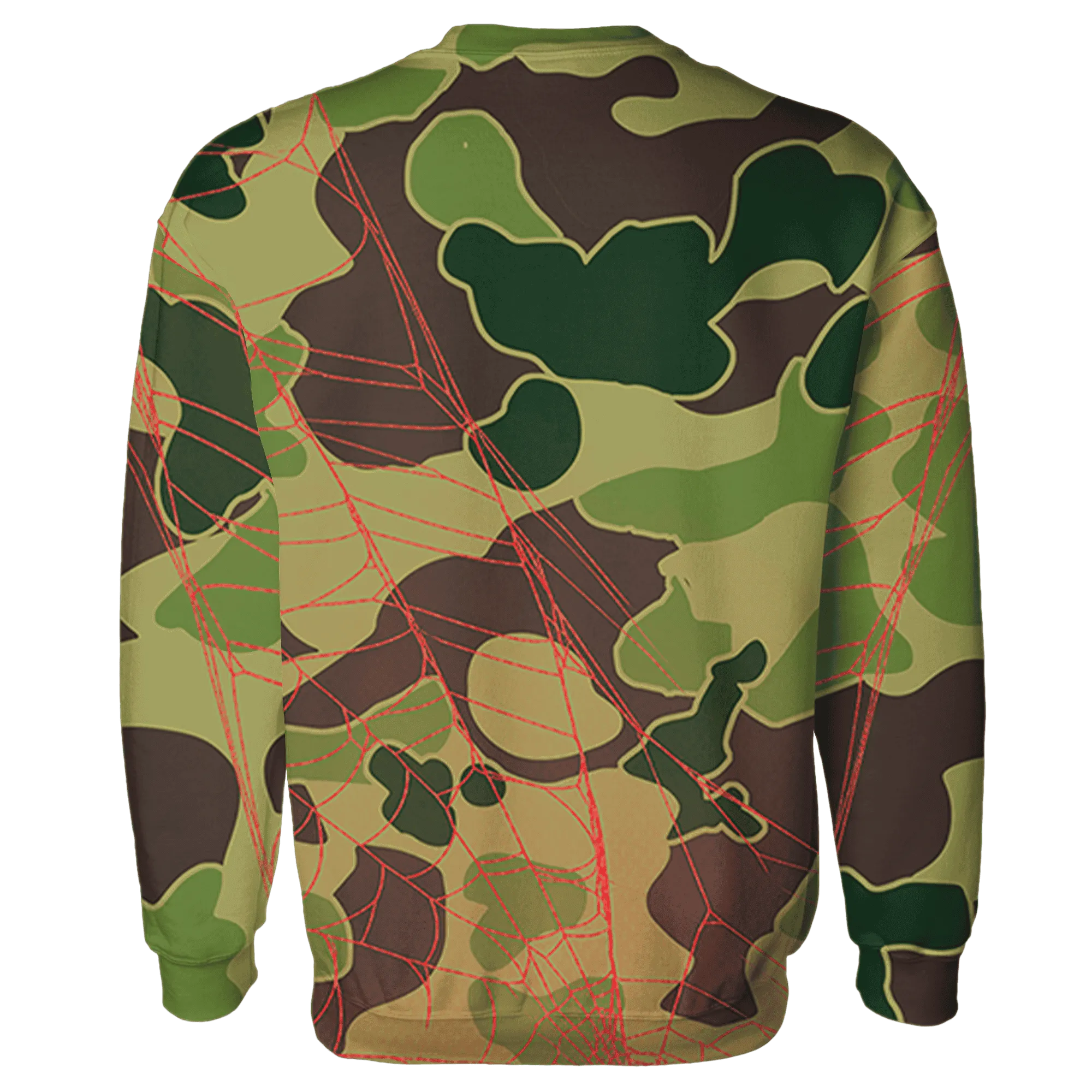 AM-90-Dark-Sage-Solar-Red-NastyJamz-Sweatshirt-Match-No-Costume-No-Candy-3D