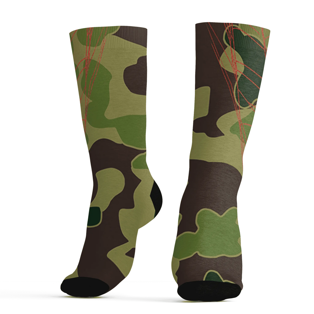 AM-90-Dark-Sage-Solar-Red-NastyJamz-Socks-Match-No-Costume-No-Candy-3D