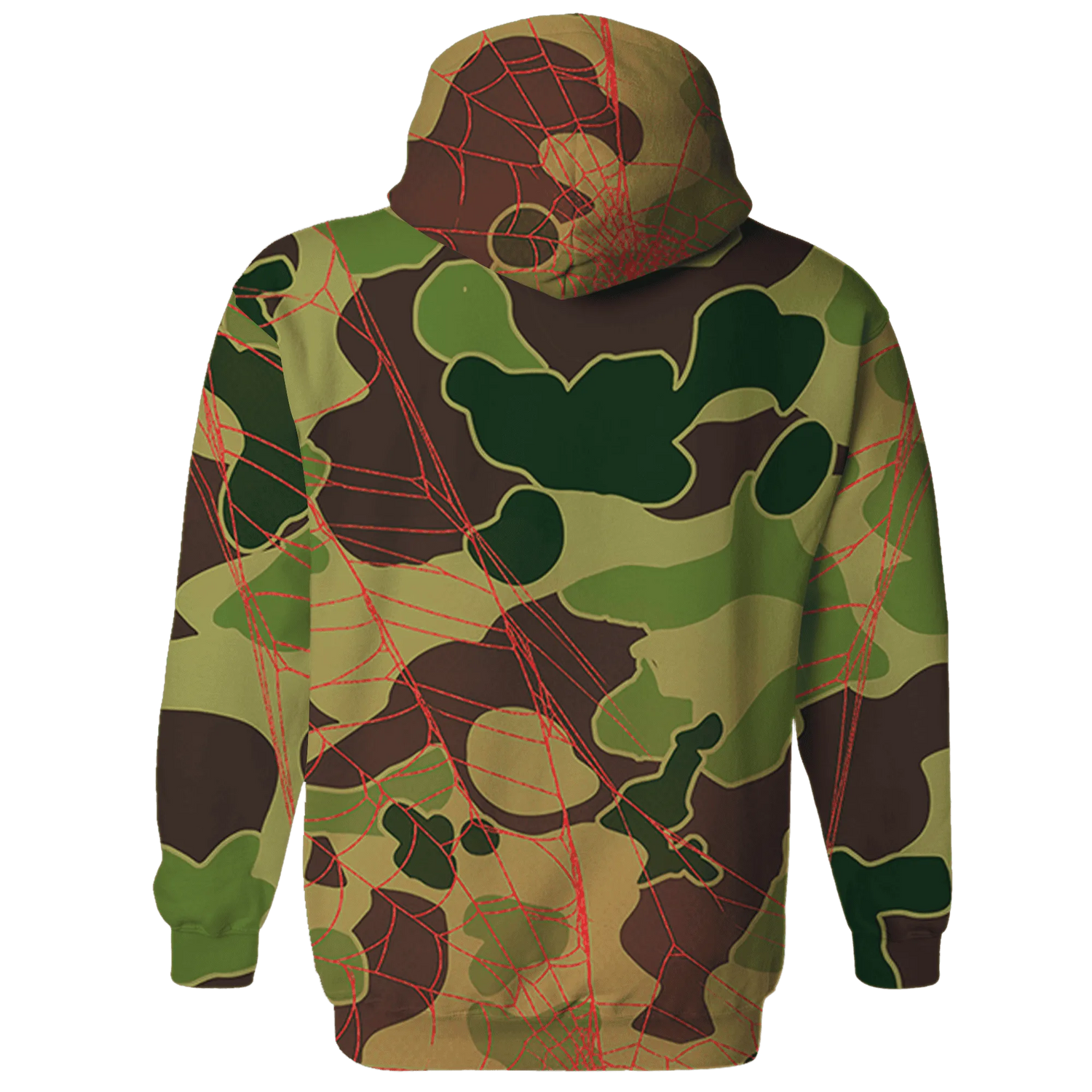 AM-90-Dark-Sage-Solar-Red-NastyJamz-Hoodie-Match-No-Costume-No-Candy-3D