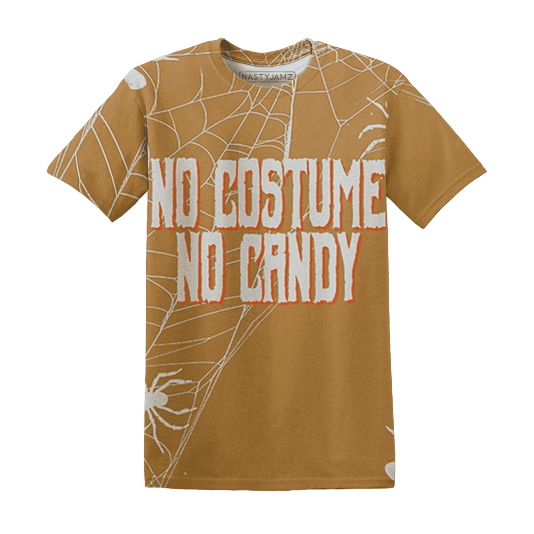 Dunk-Low-Retro-Wheat-Orange-NastyJamz-T-Shirt-Match-No-Costume-No-Candy-3D