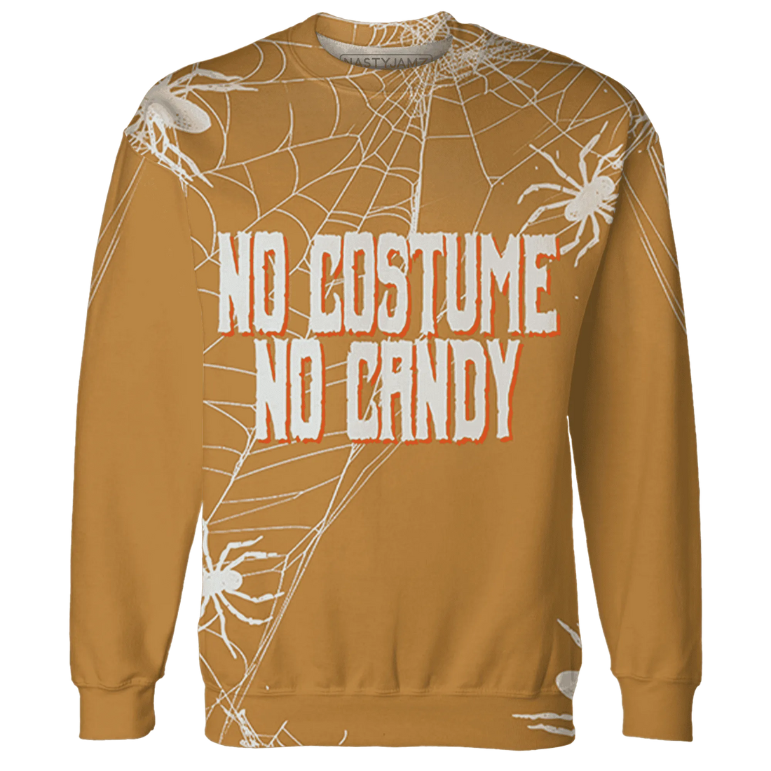 Dunk-Low-Retro-Wheat-Orange-NastyJamz-Sweatshirt-Match-No-Costume-No-Candy-3D