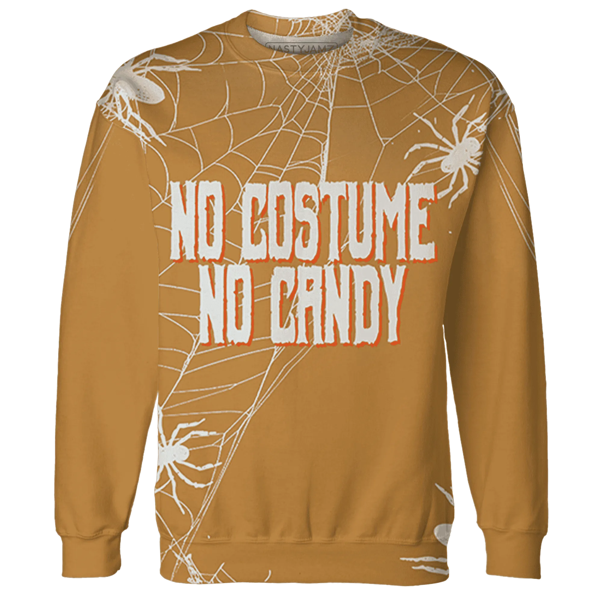 Dunk-Low-Retro-Wheat-Orange-NastyJamz-Sweatshirt-Match-No-Costume-No-Candy-3D