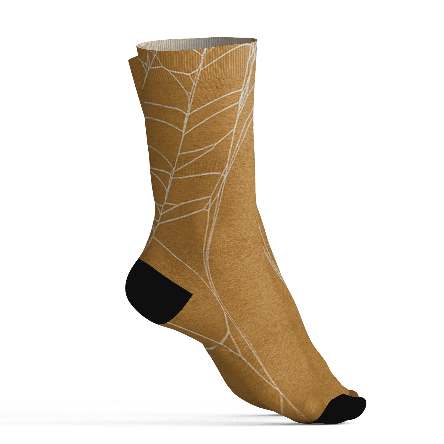 Dunk-Low-Retro-Wheat-Orange-NastyJamz-Socks-Match-No-Costume-No-Candy-3D