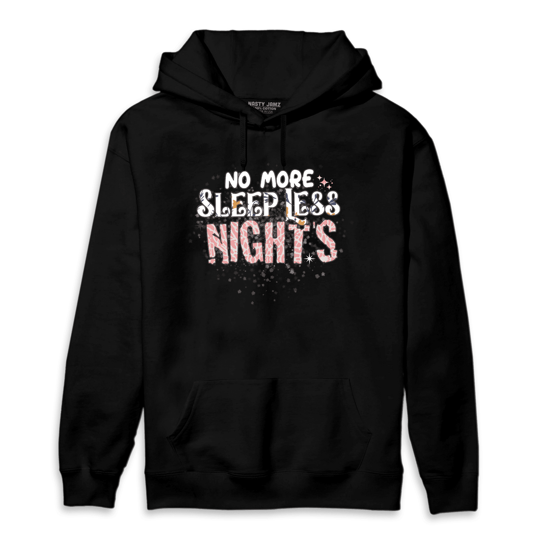 Red Stardust 3s Hoodie Match No More Sleep - NastyJamz
