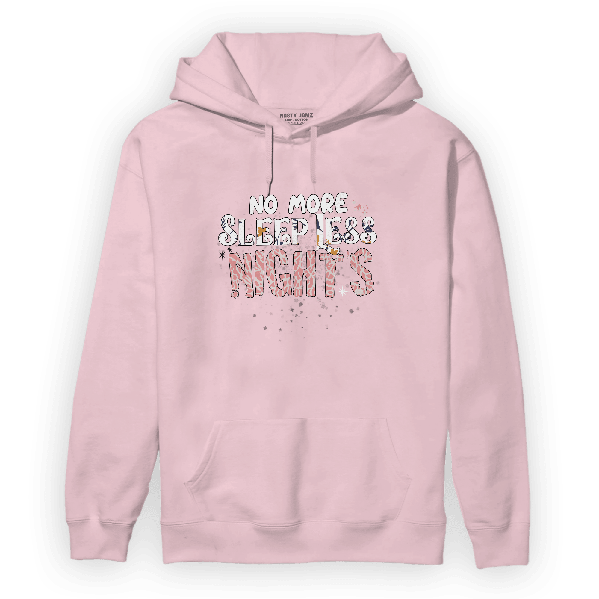 Red Stardust 3s Hoodie Match No More Sleep - NastyJamz