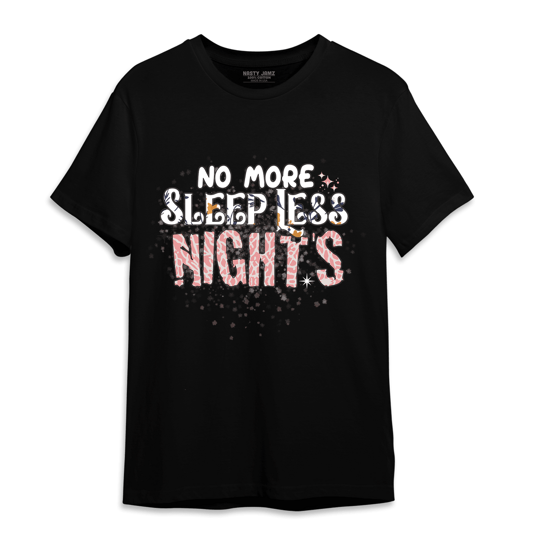 Red Stardust 3s T Shirt Match No More Sleep - NastyJamz
