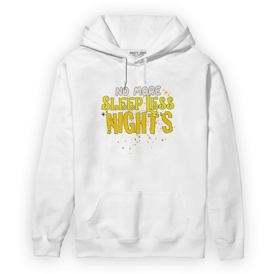 Vivid Sulfur 4s Hoodie Match No More Sleep - NastyJamz