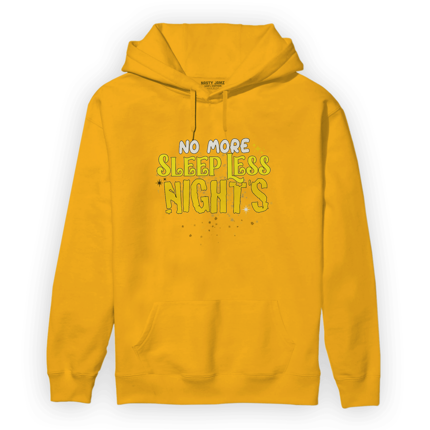 Vivid Sulfur 4s Hoodie Match No More Sleep - NastyJamz