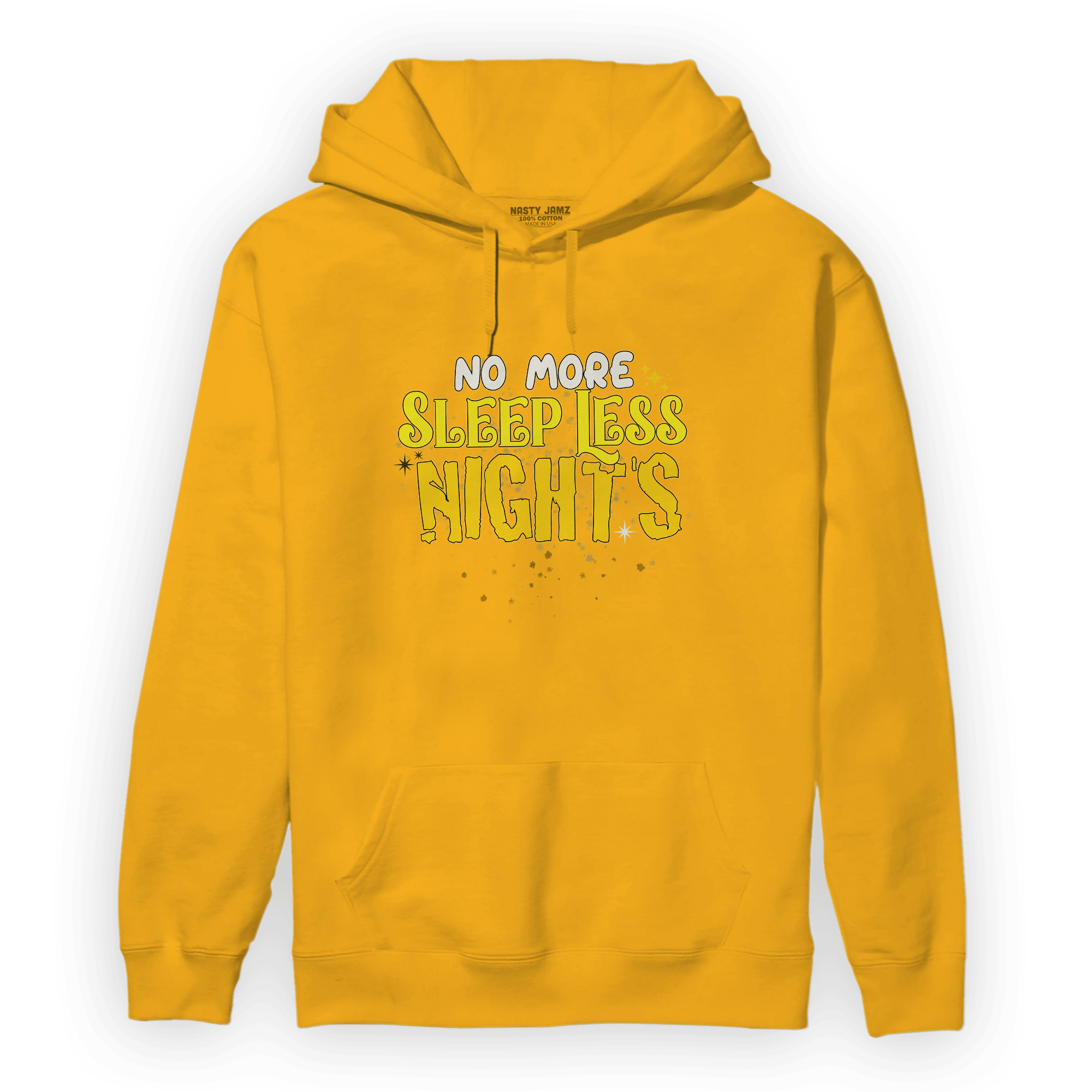 Vivid Sulfur 4s Hoodie Match No More Sleep - NastyJamz