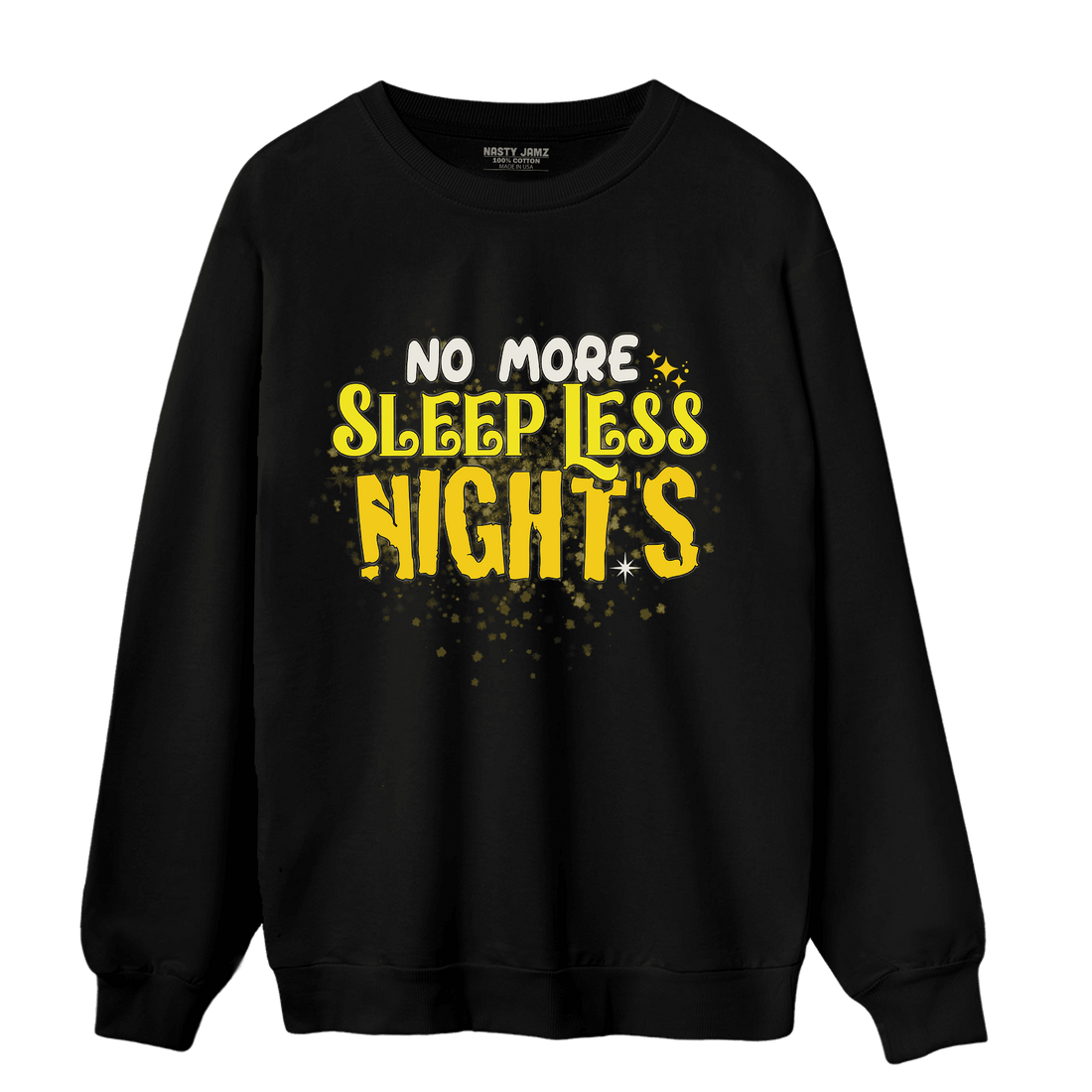 Vivid Sulfur 4s Sweatshirt Match No More Sleep - NastyJamz