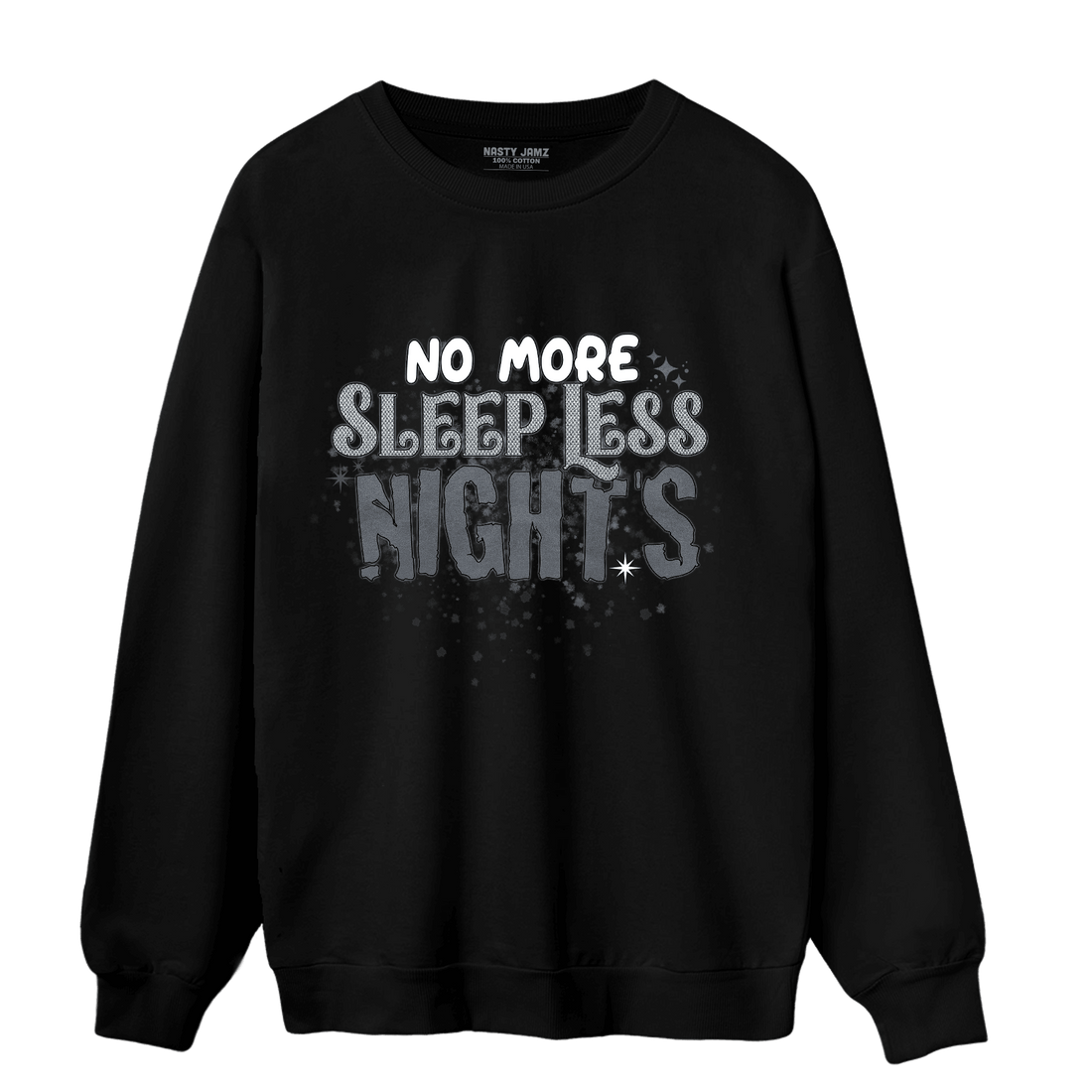 Air Max 90 Iron Grey Sweatshirt Match No More Sleep - NastyJamz