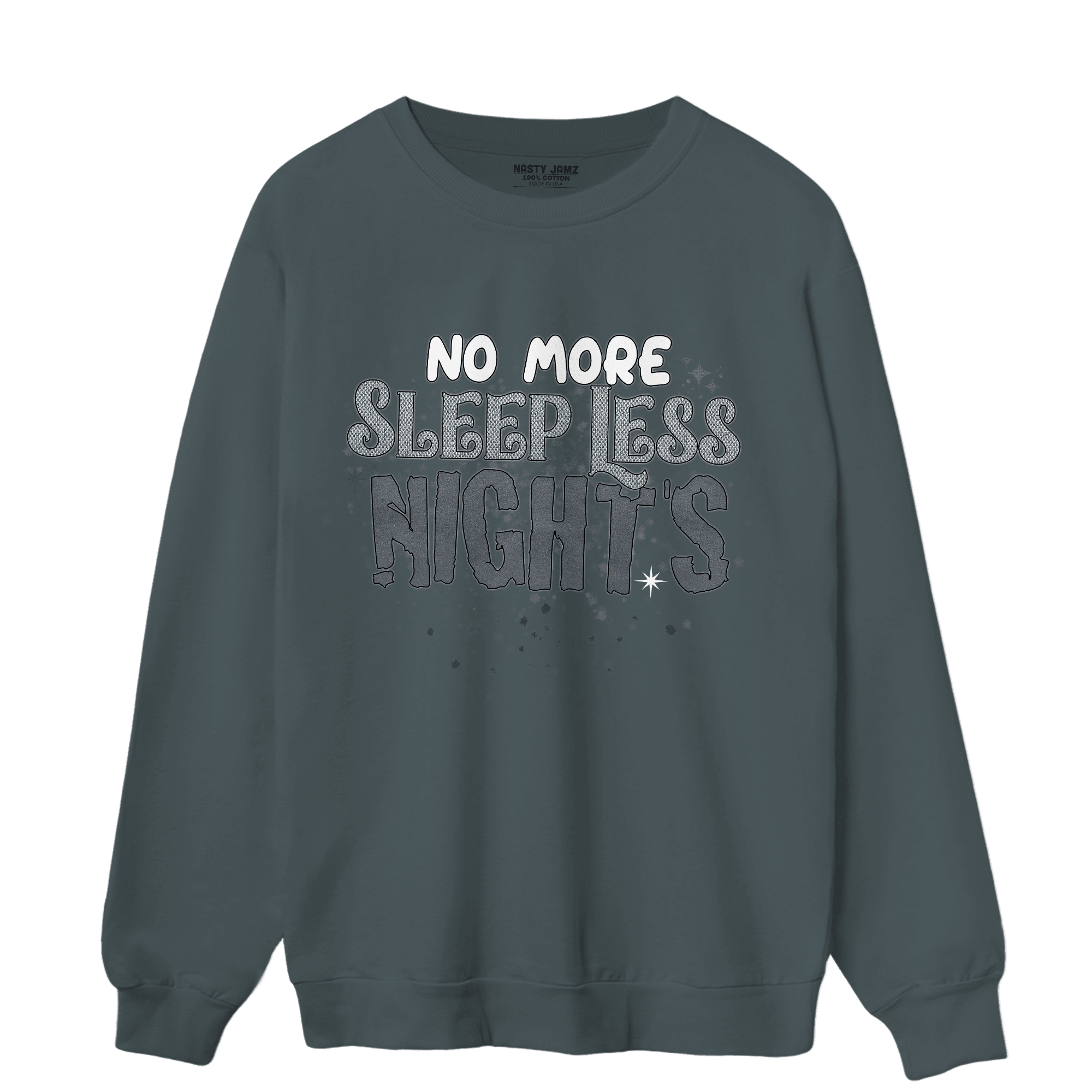 Air Max 90 Iron Grey Sweatshirt Match No More Sleep - NastyJamz