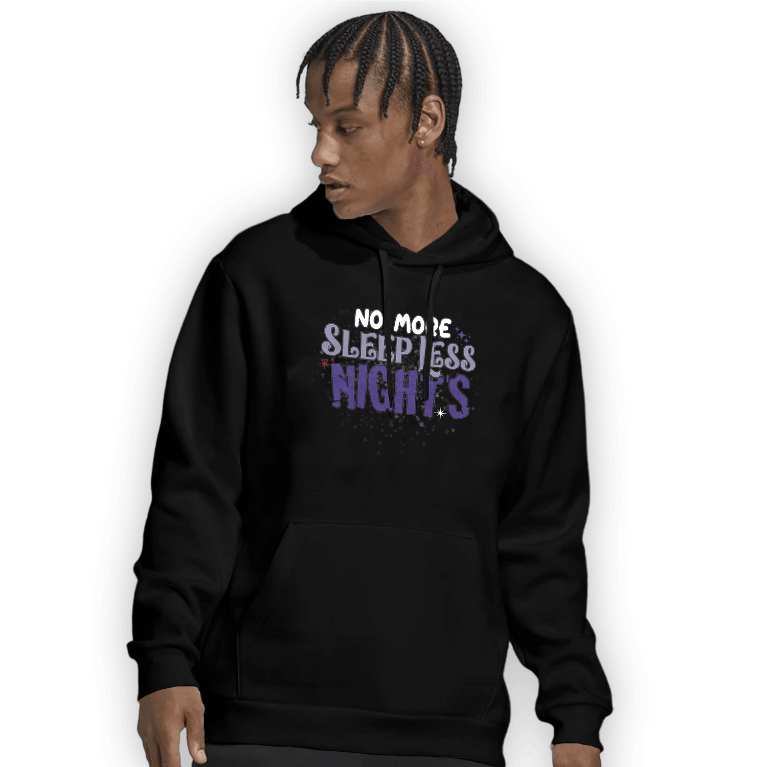 Dunk Low Plum Hoodie Match No More Sleep - NastyJamz