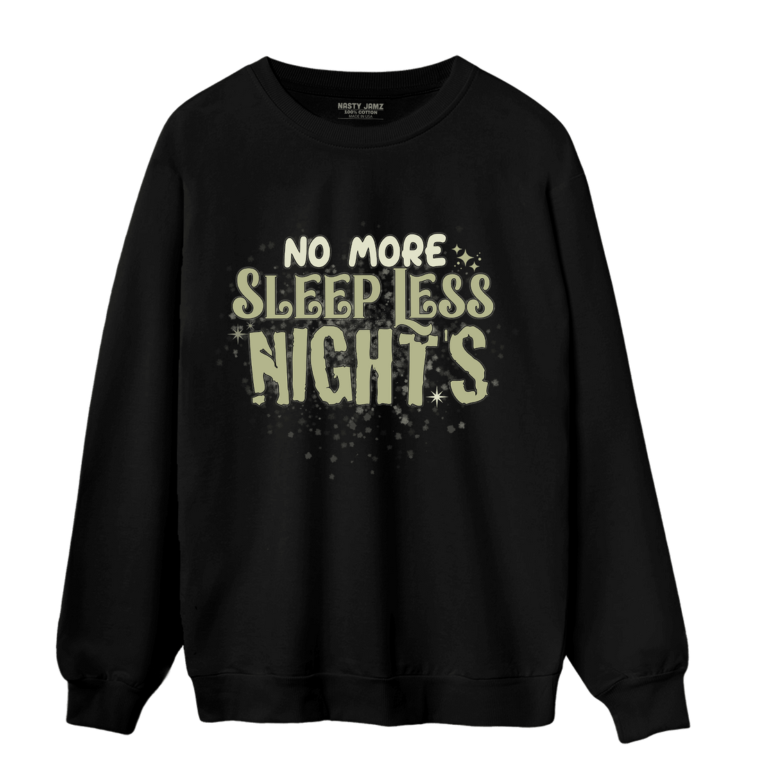 Yeezy Slide Resin Sweatshirt Match No More Sleep - NastyJamz