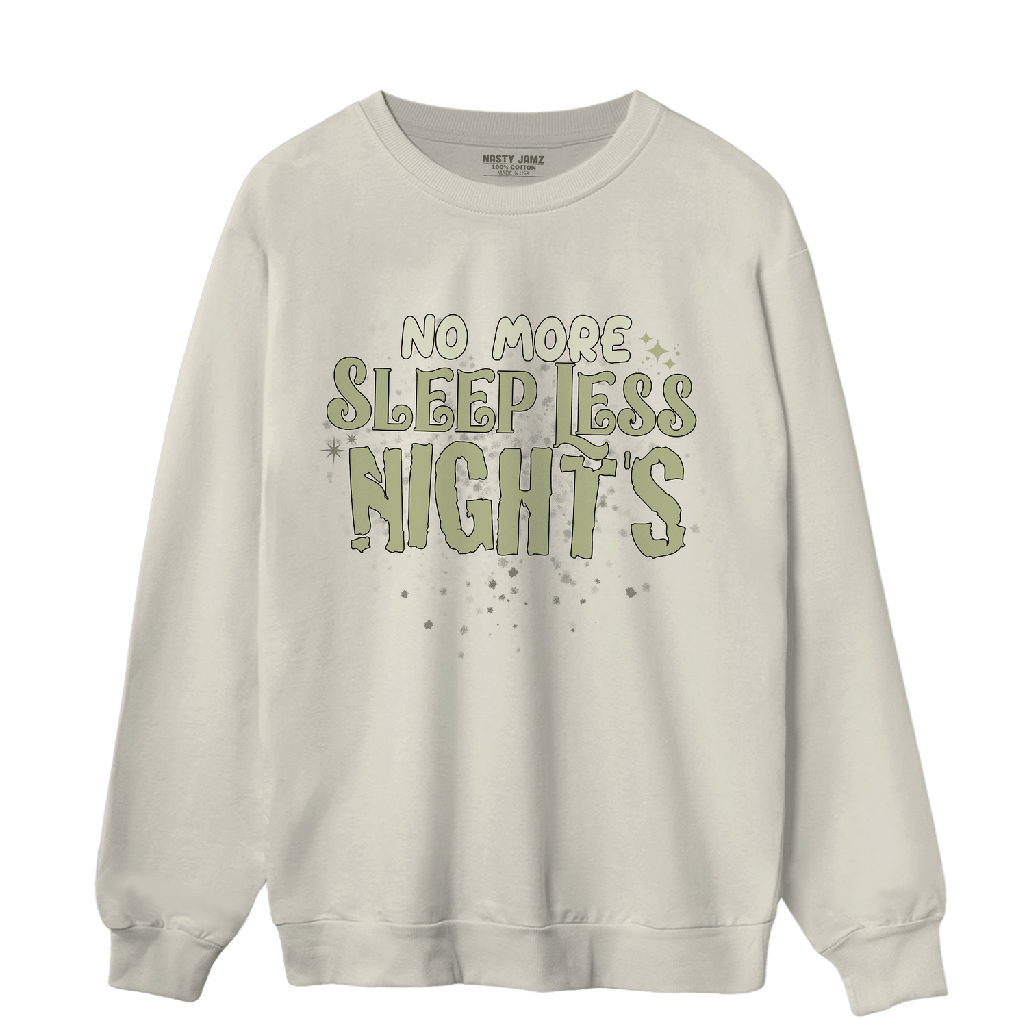 Yeezy Slide Resin Sweatshirt Match No More Sleep - NastyJamz