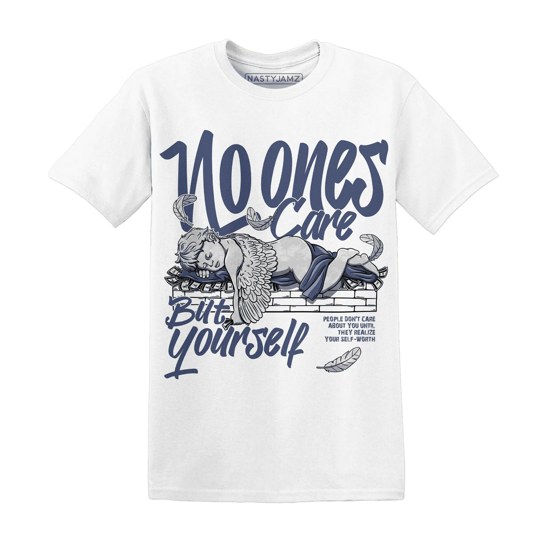 Low-Diffused-Blue-11s-T-Shirt-Match-No-Ones-Care