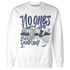 Low-Diffused-Blue-11s-Sweatshirt-Match-No-Ones-Care