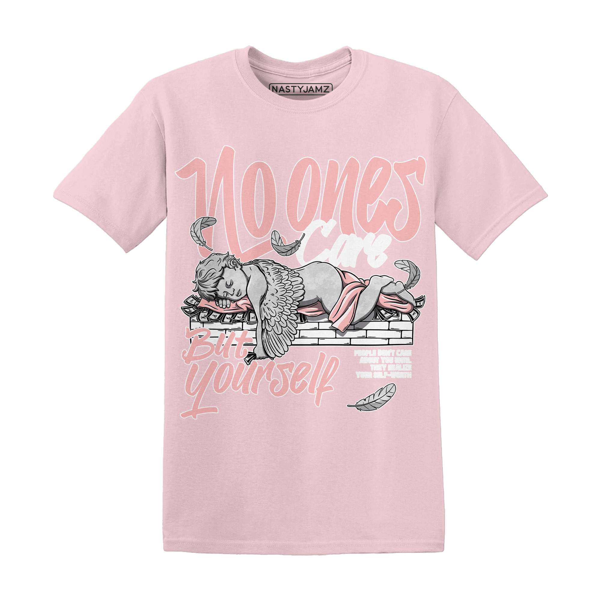 Low Legend Pink 11s T Shirt Match No Ones Care - NastyJamz