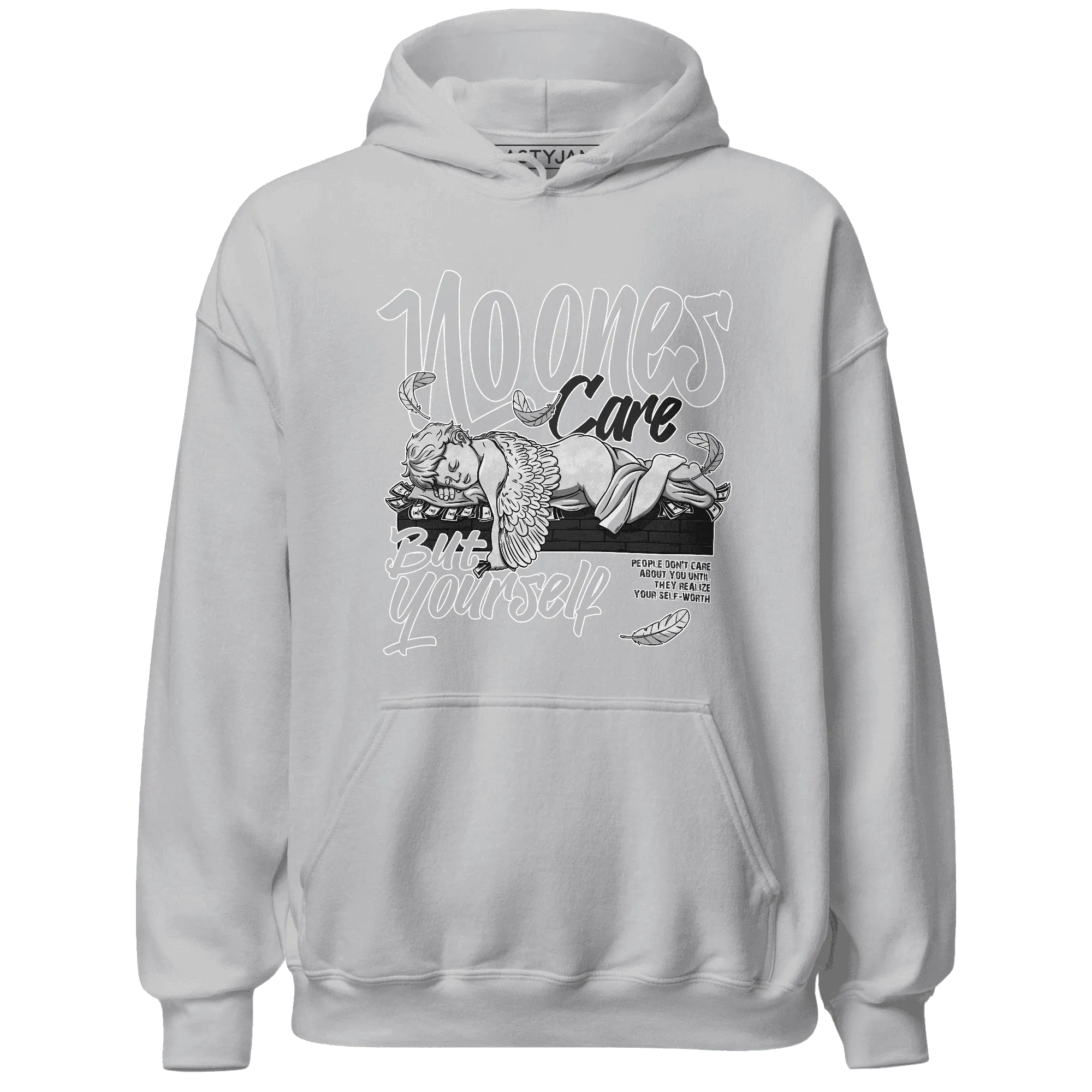 Wolf-Grey-12s-NastyJamz-Hoodie-Match-No-Ones-Care