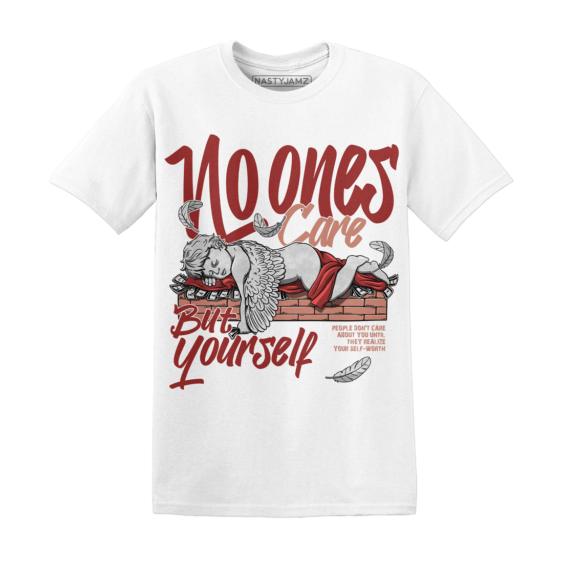 Dune Red 13s T Shirt Match No Ones Care - NastyJamz