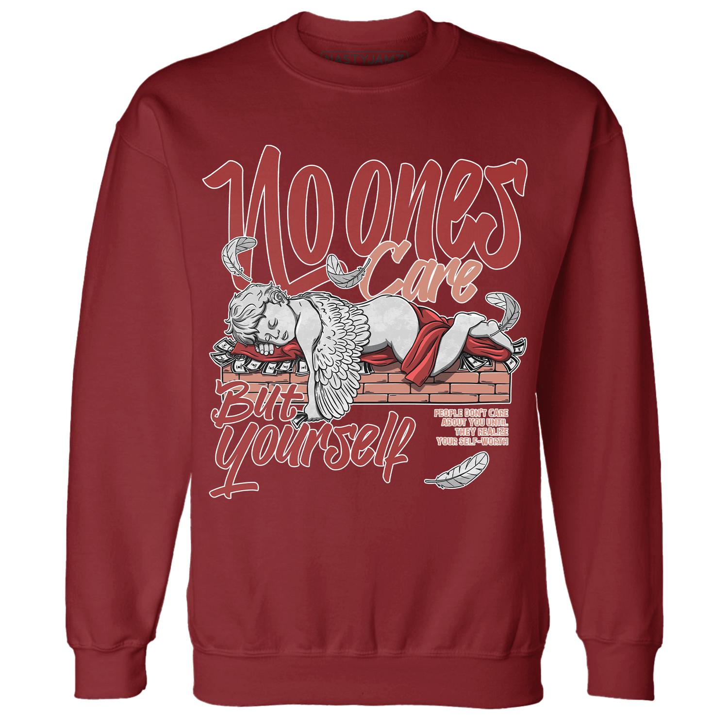 Dune Red 13s Sweatshirt Match No Ones Care - NastyJamz