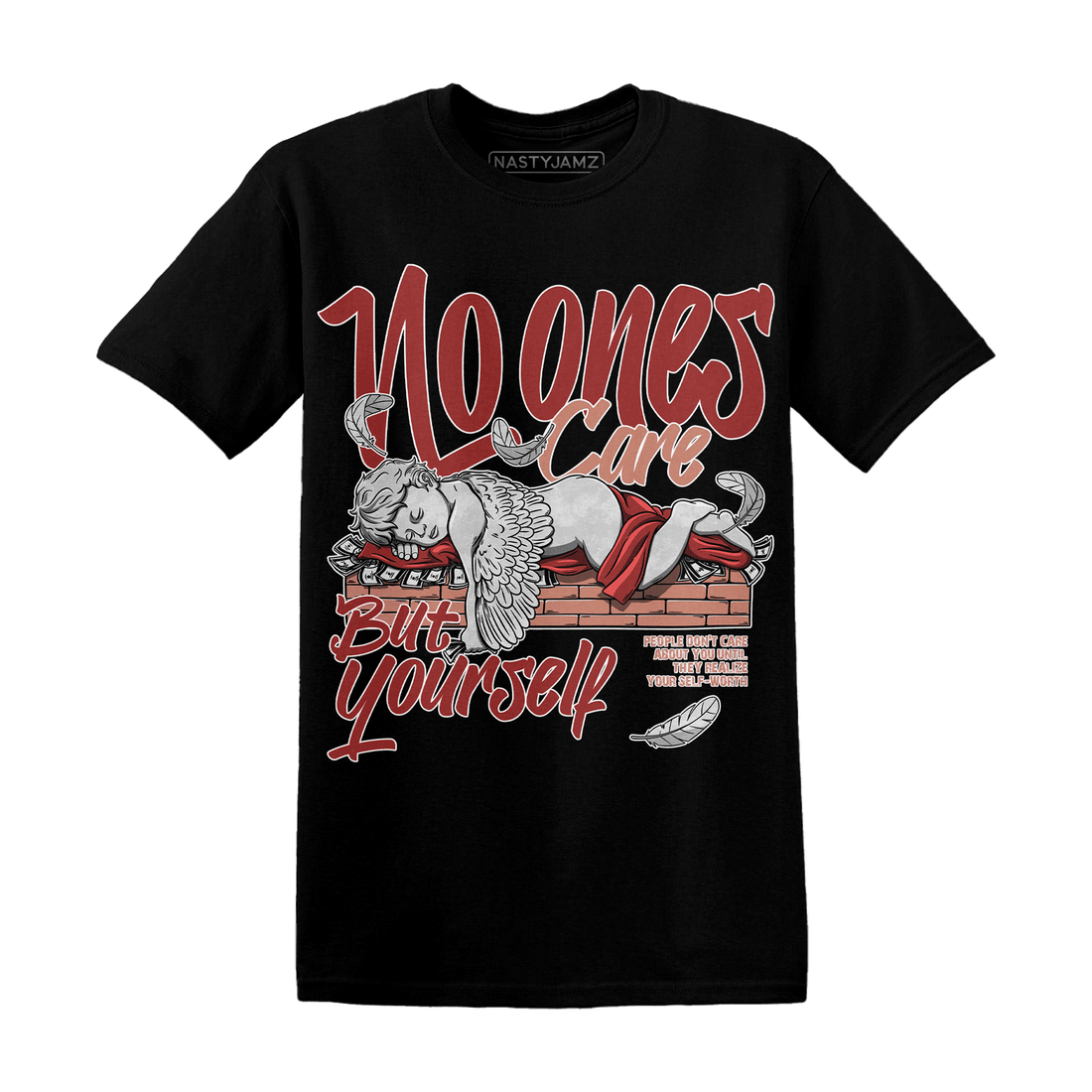Dune Red 13s T Shirt Match No Ones Care - NastyJamz