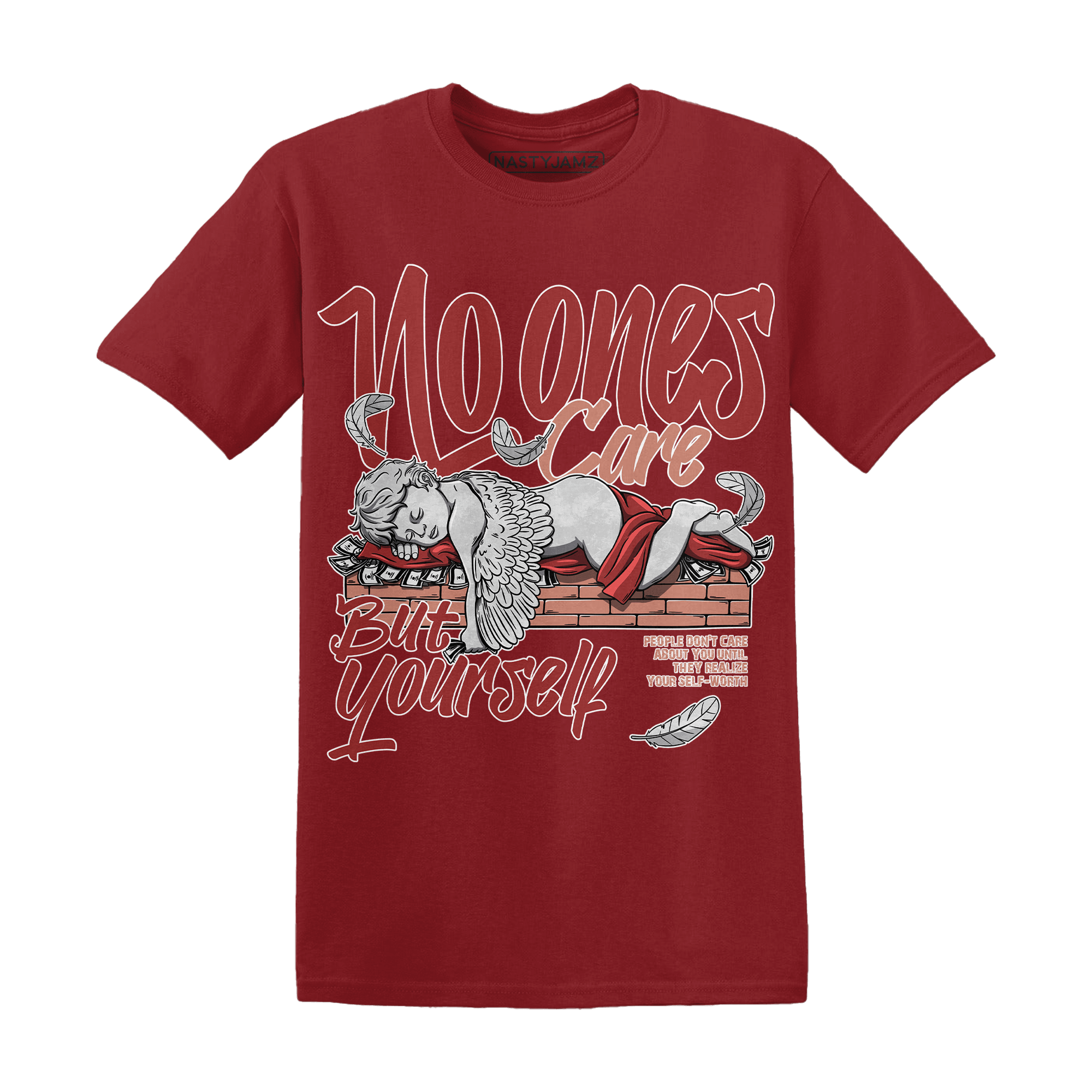 Dune Red 13s T Shirt Match No Ones Care - NastyJamz