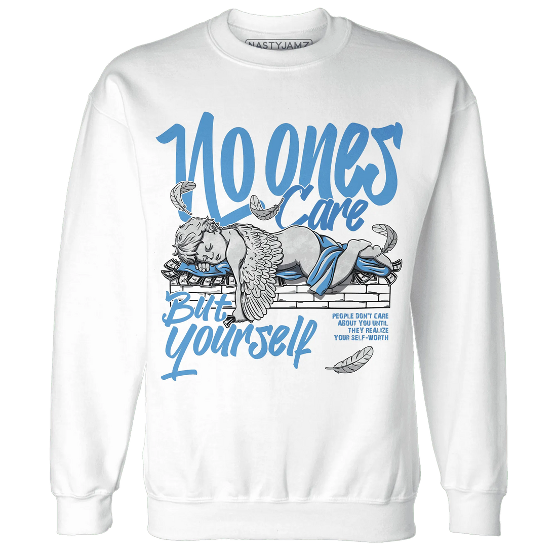 Carolina-Blue-Univercitii-17s-NastyJamz-Sweatshirt-Match-No-Ones-Care