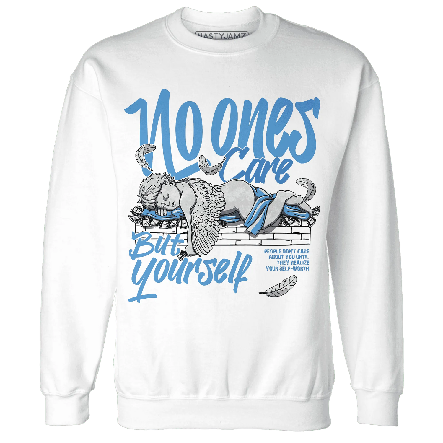 Carolina-Blue-Univercitii-17s-NastyJamz-Sweatshirt-Match-No-Ones-Care