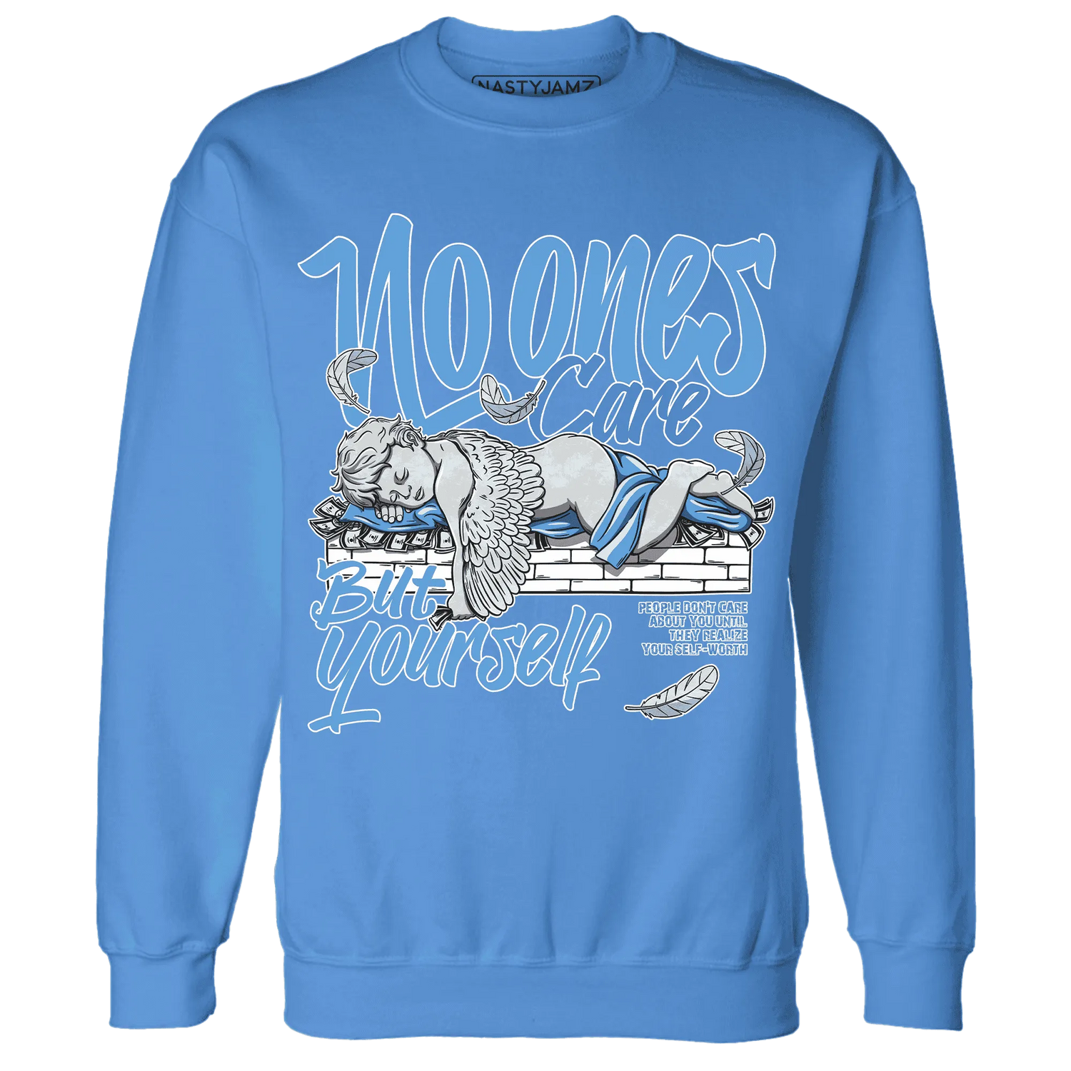 Carolina-Blue-Univercitii-17s-NastyJamz-Sweatshirt-Match-No-Ones-Care