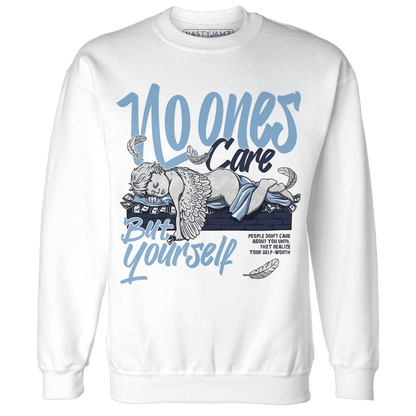 First In Flight 1s Sweatshirt Match No Ones Care - NastyJamz