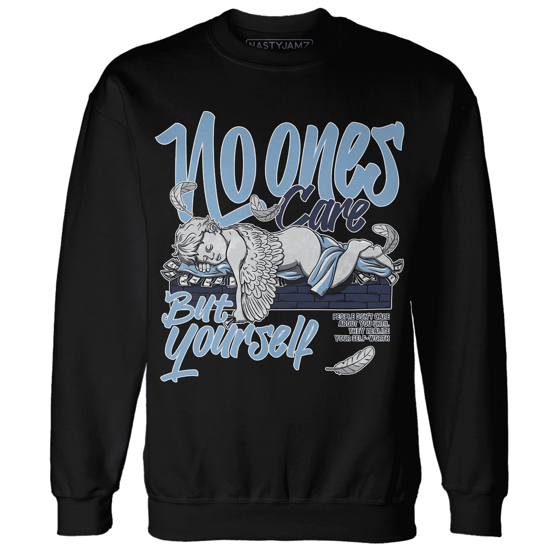 First In Flight 1s Sweatshirt Match No Ones Care - NastyJamz