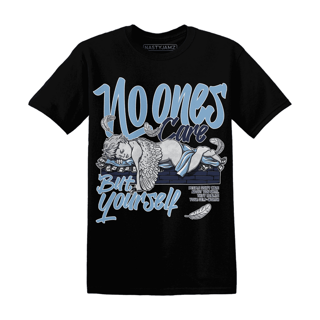 First In Flight 1s T Shirt Match No Ones Care - NastyJamz