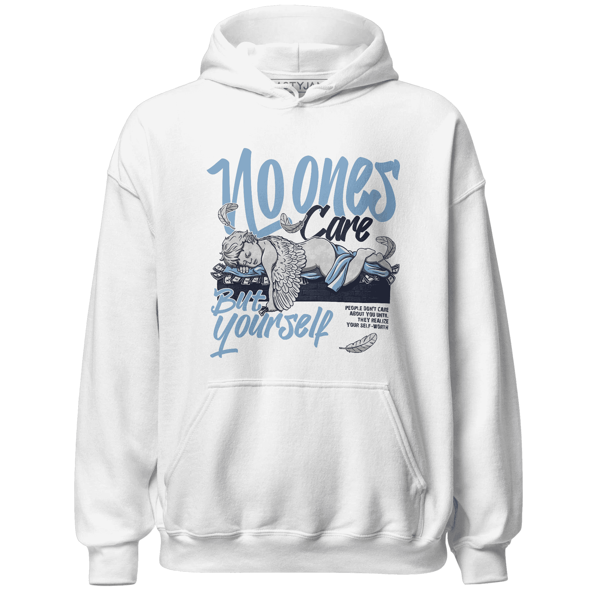 First In Flight 1s Hoodie Match No Ones Care - NastyJamz