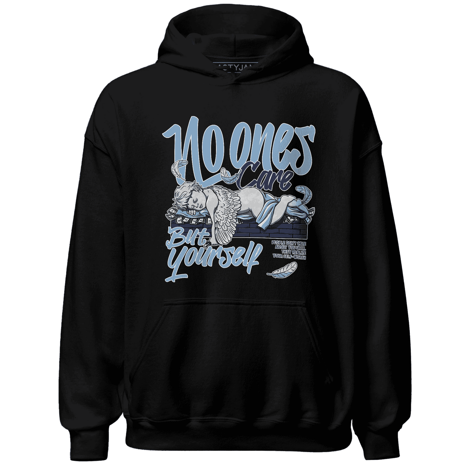 First In Flight 1s Hoodie Match No Ones Care - NastyJamz