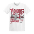 High 85 Metallic Burgundy 1s T Shirt Match No Ones Care - NastyJamz