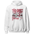 High 85 Metallic Burgundy 1s Hoodie Match No Ones Care - NastyJamz