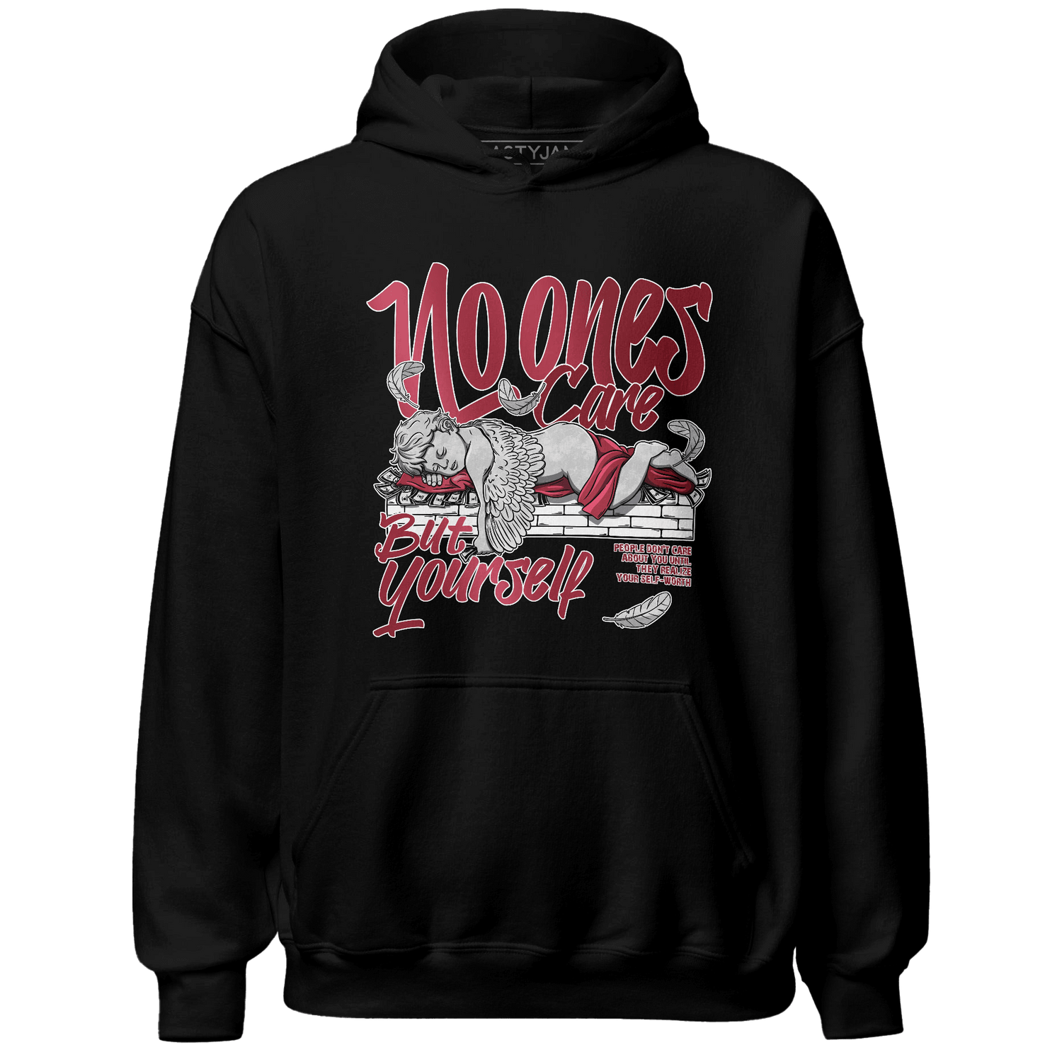 High 85 Metallic Burgundy 1s Hoodie Match No Ones Care - NastyJamz