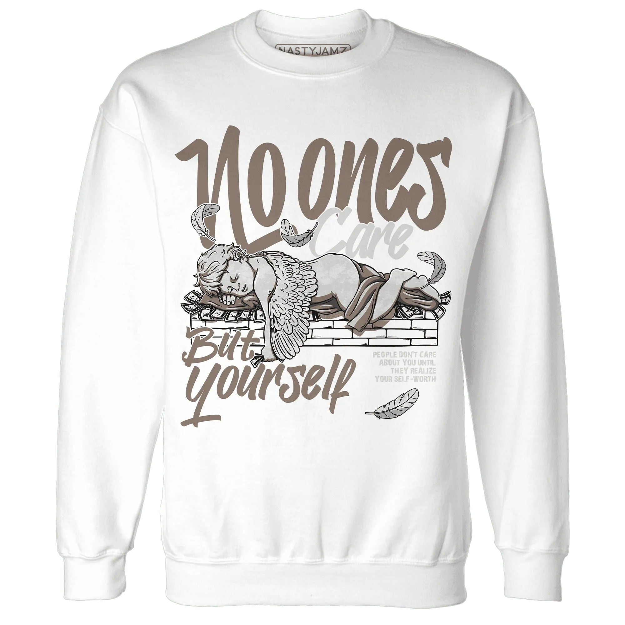 Low-Mocha-1s-NastyJamz-Sweatshirt-Match-No-Ones-Care