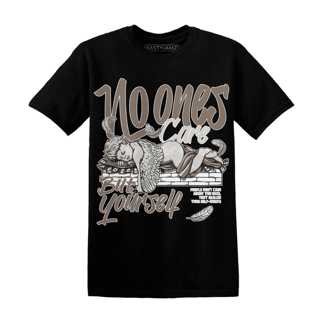 Low-Mocha-1s-NastyJamz-T-Shirt-Match-No-Ones-Care