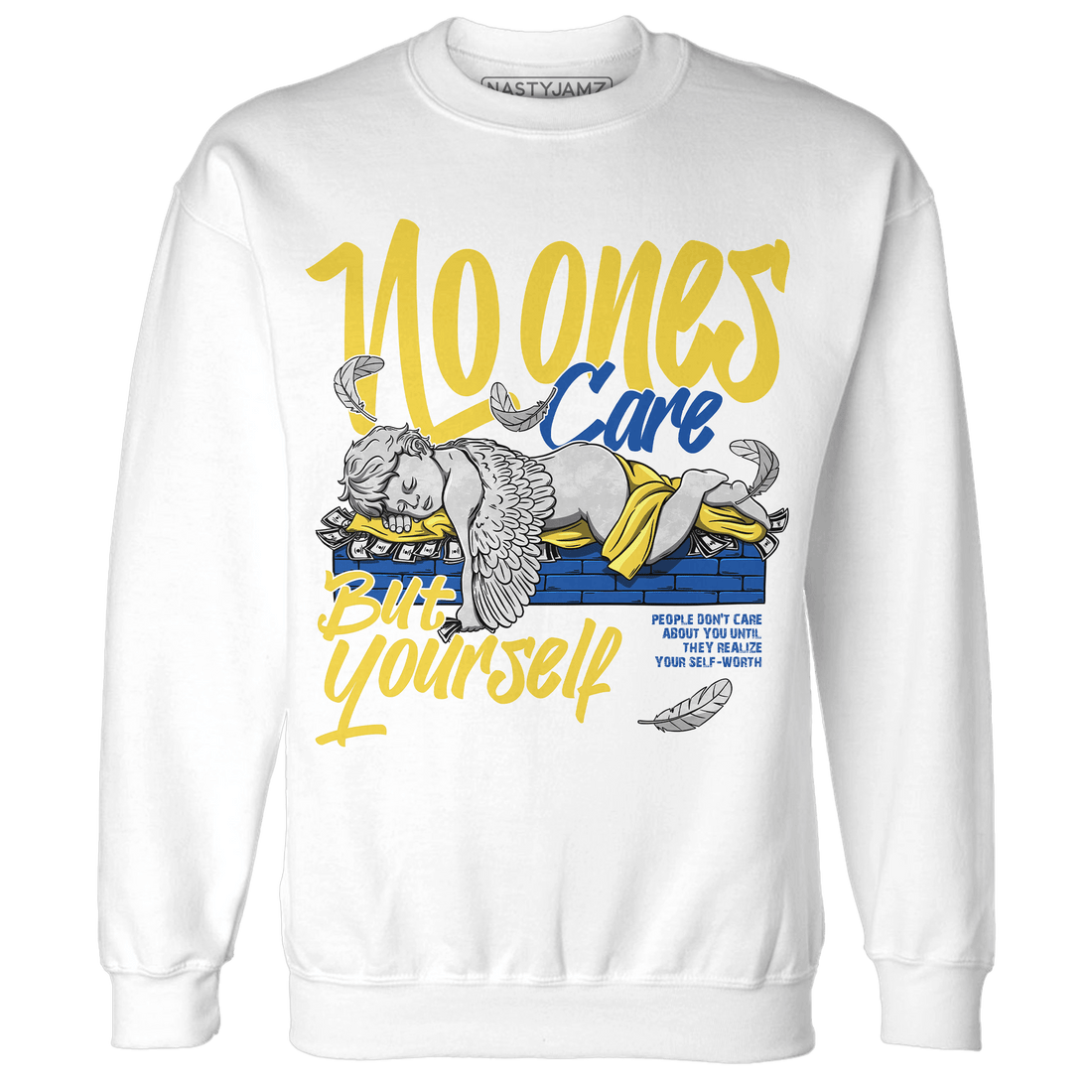 Low OG Canary TVSC 1s Sweatshirt Match No Ones Care - NastyJamz