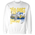 Low OG Canary TVSC 1s Sweatshirt Match No Ones Care - NastyJamz