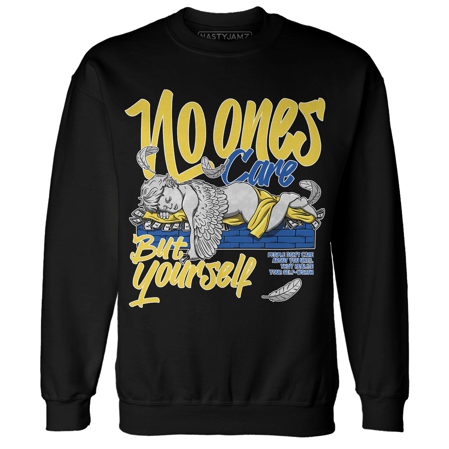 Low OG Canary TVSC 1s Sweatshirt Match No Ones Care - NastyJamz