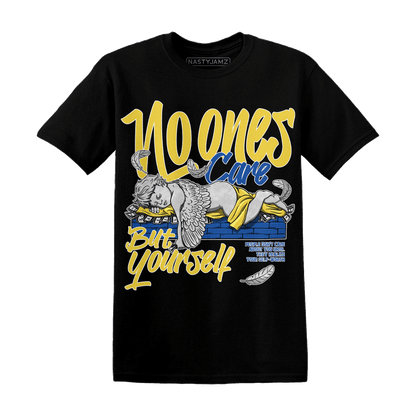 Low OG Canary TVSC 1s T Shirt Match No Ones Care - NastyJamz