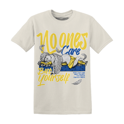 Low OG Canary TVSC 1s T Shirt Match No Ones Care - NastyJamz