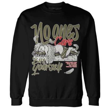 Medium-Olive-1s-NastyJamz-Sweatshirt-Match-No-Ones-Care