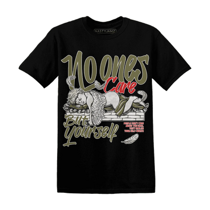 Medium-Olive-1s-NastyJamz-T-Shirt-Match-No-Ones-Care